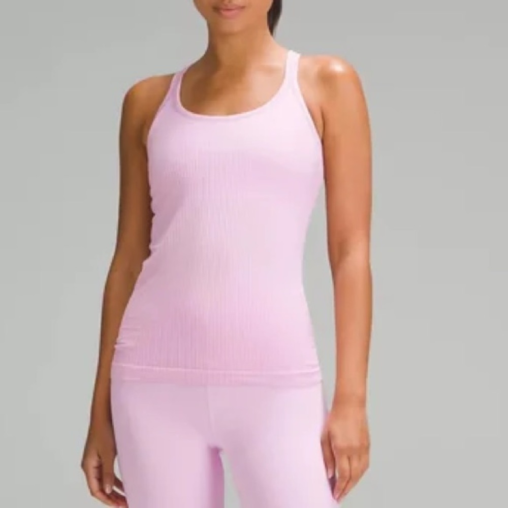 Lululemon Ebb to Street Tank Vitapink Size 4